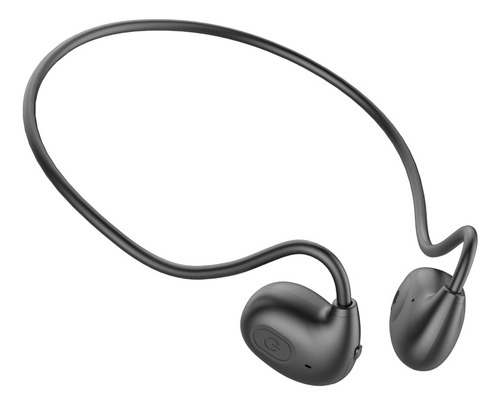 Kapbom Sem Fio Bluetooth Fone De Ouvido De Condução Óssea-Preto(Preto)