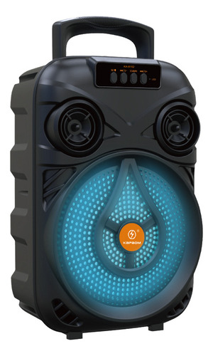 Grande Alto-falante Portátil Bluetooth Rgb/tws De Alta Potên-Preto,127/220V(Preto,127/220V)