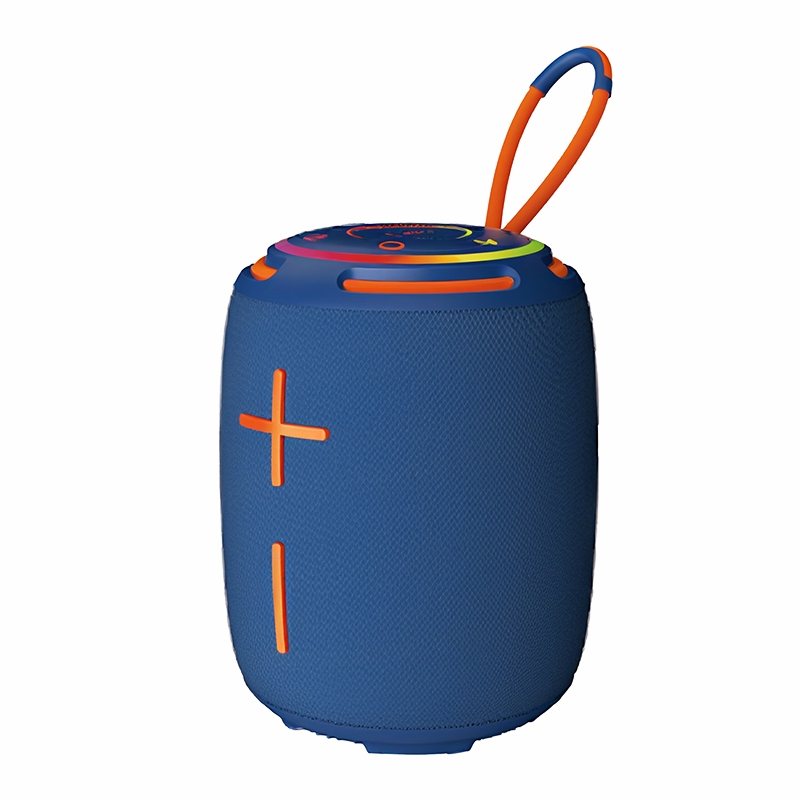 Alto-falante bluetooth portátil 50W- KAPBOM KA-8955 com luz RGB e à prova d'água TWS som poderoso e led limpo(蓝色)