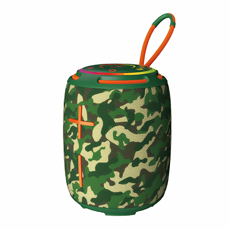 Alto-falante bluetooth portátil 50W- KAPBOM KA-8955 com luz RGB e à prova d'água TWS som poderoso e led limpo(蓝色)