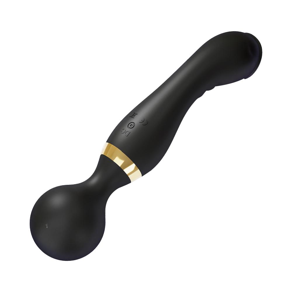 Massageador Elétrico Corporal com Vibração | Silicone Seguro | Múltiplos Modos | IPX5 Recarregável USB(KA-6222-Rosa)