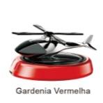 Perfume para carro, aromatizador de carro, eliminação de odores indesejados no interior do carro, fragrância duradoura, perfume suave, figurinha de helicóptero solar para decoração(vermelho（2pcs）)