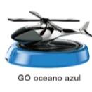 Perfume para carro, aromatizador de carro, eliminação de odores indesejados no interior do carro, fragrância duradoura, perfume suave, figurinha de helicóptero solar para decoração(vermelho（2pcs）)