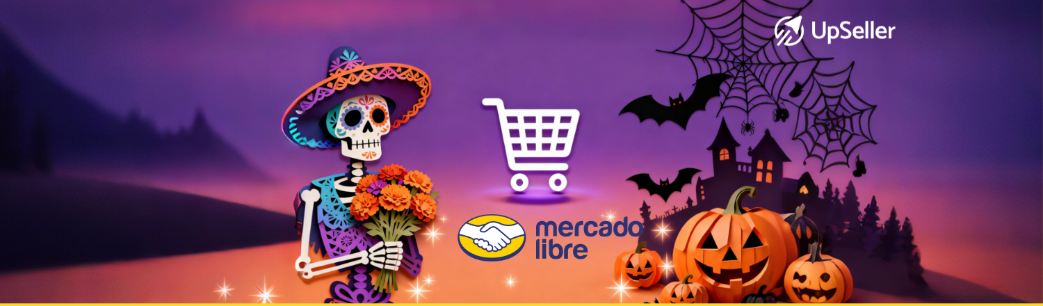 Impulsa tus ventas en Mercado Libre en Halloween y Día de Muertos 2025 con UpSeller ERP: tendencias, promos y gestión eficiente
