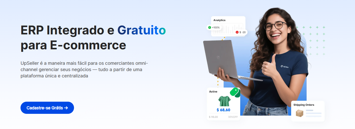 UpSeller ERP: Solução Completa para seu E-Commerce