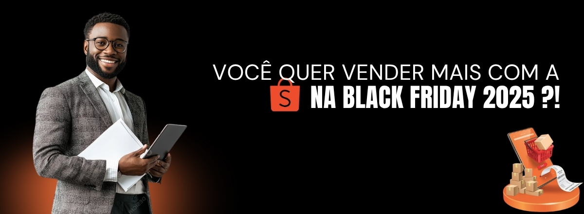 Você quer vender mais com a Shopee, na Black Friday 2025?! Preparamos um guia completo com estratégias práticas e ferramentas que vão te ajudar a se destacar e alcançar resultados reais.