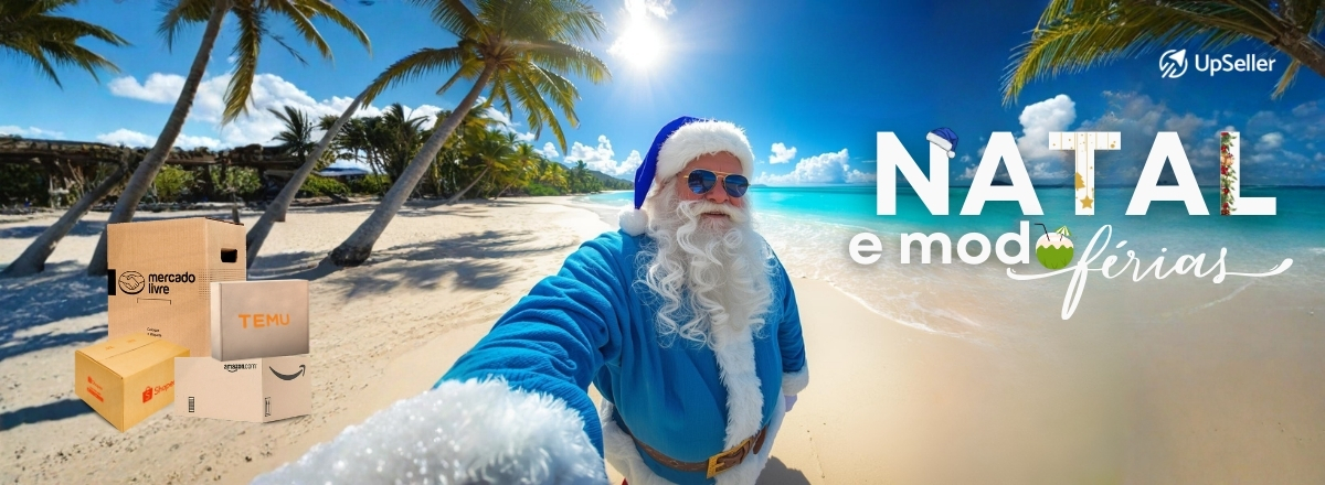 Modo Férias nos marketplaces: como se organizar no Natal e Ano-Novo