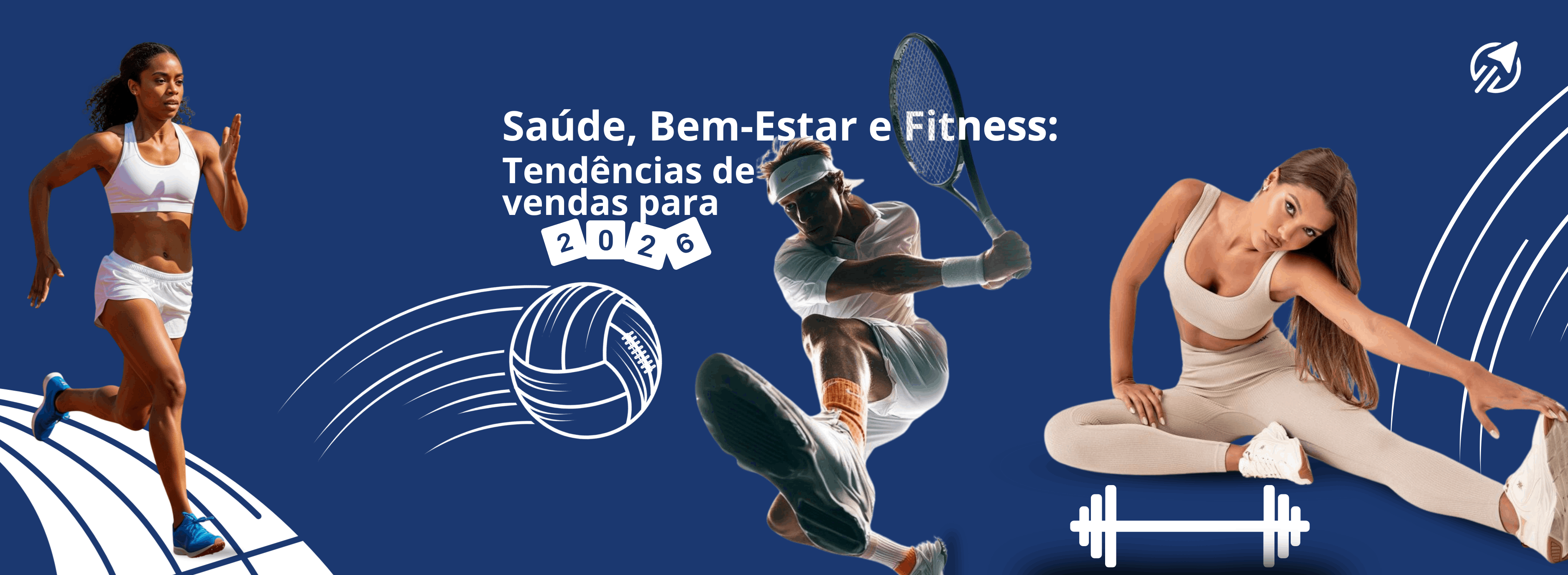 O segmento de saúde, bem-estar e fitness segue em expansão e tem projeção de crescimento de 27% até 2026, consolidando-se como um dos nichos mais promissores do mercado digital.