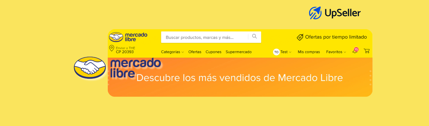 Descubre los productos más vendidos en Mercado Libre México 2026 y cómo analizar tendencias con datos usando UpSeller ERP.