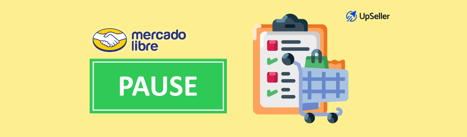 Aprende cómo pausar publicaciones en Mercado Libre paso a paso, cuándo hacerlo y cómo gestionarlas fácilmente con UpSeller ERP.