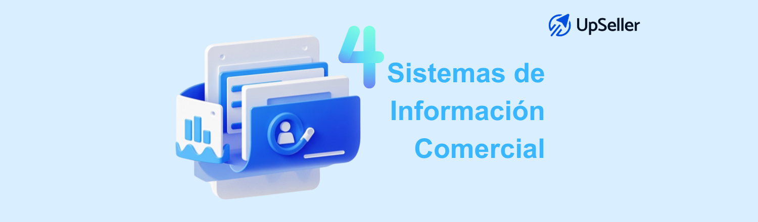 Sistema de información comercial: qué es y tipos. Mejora tu operación eCommerce con UpSeller y toma decisiones basadas en datos.