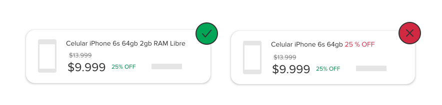 Evitar mencionar servicios y promociones en tus títulos para tus publicaciones en Mercado Libre