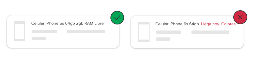 Escribir títulos cortos y fáciles de entender para tus publicaciones en Mercado Libre