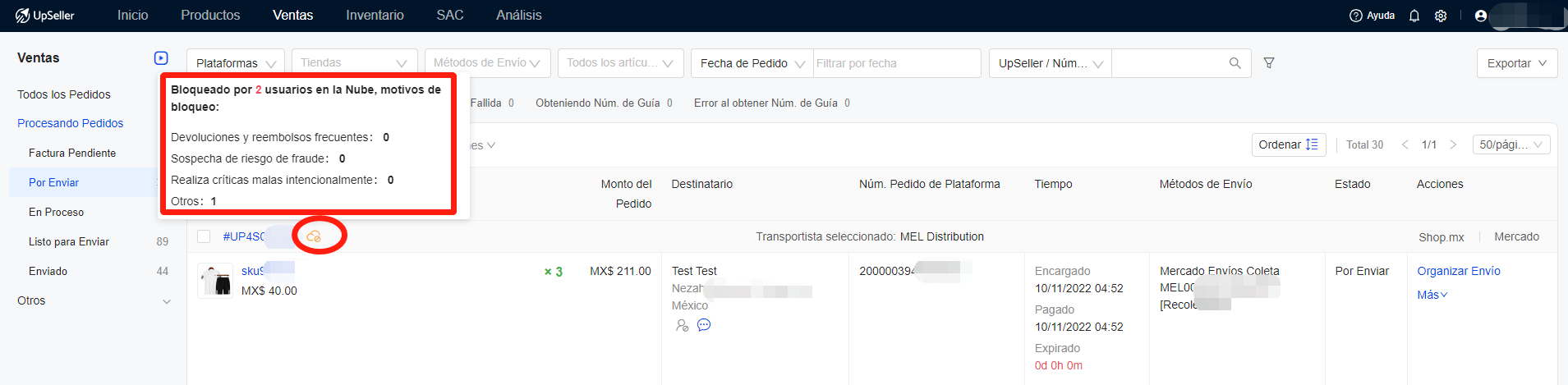 UpSeller obtiene más de 600,000 compradores bloqueados en la nube