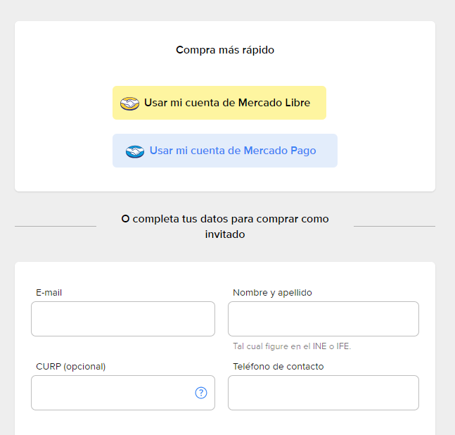 Experiencia de Compra de Mercado Shop