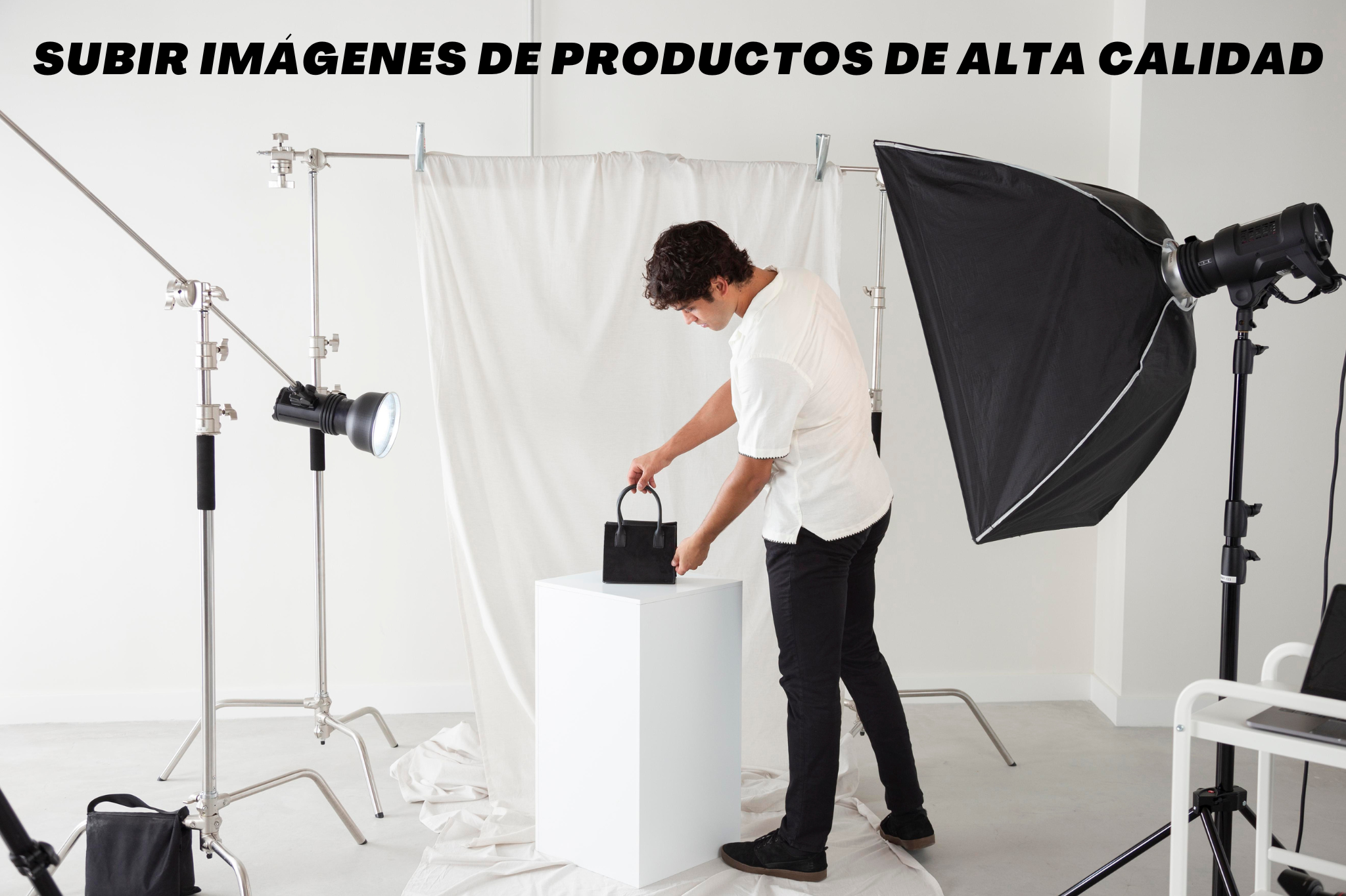 Las imágenes de productos son cruciales para atraer compradores y generar confianza.
