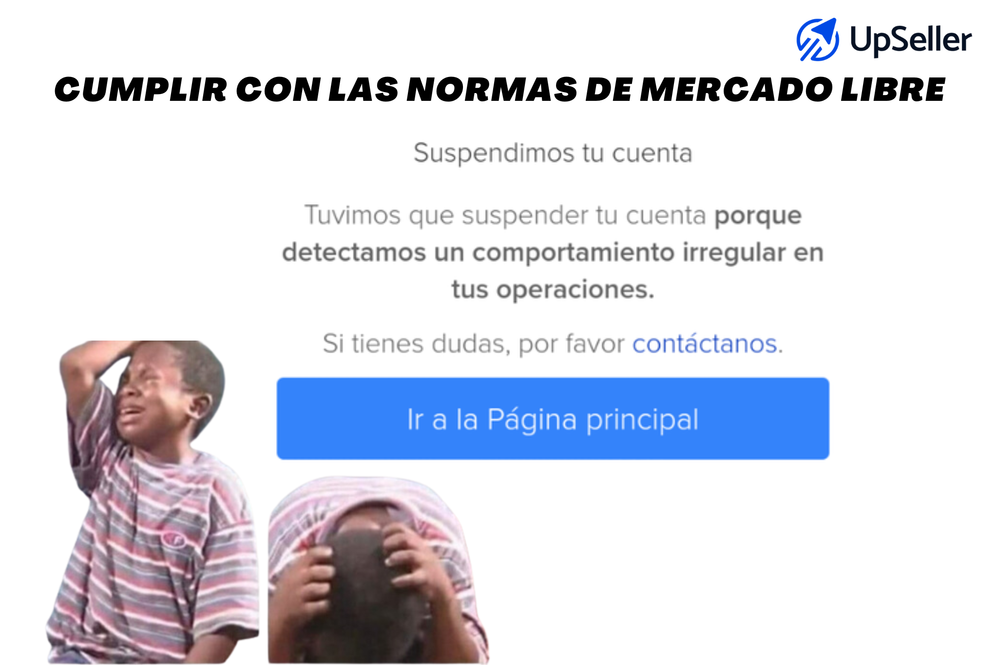 Es importante que conozcas todas las políticas de Mercado Libre antes de publicar y vender. Si no, puede llegar a la suspensión de cuenta de manera temporal o permanente. 