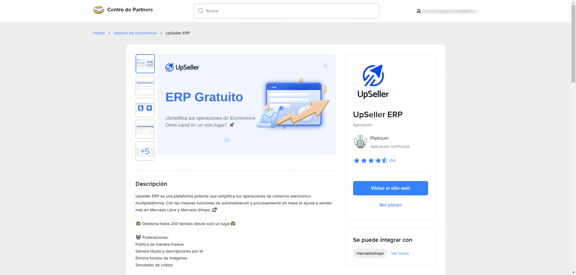si eres vendedor en Mercado Libre, herramientas como UpSeller pueden facilitar manejo de tus operaciones diarias. Tiene muchas funcionalidades especiales para Mercado Libre. Haz clic aquí para más información. Con UpSeller, puedes gestionar tu inventario, optimizar la presentación de tus publicaciones y utilizar herramientas de automatización para responder preguntas de los clientes, lo que te ayuda a mantener la calidad de atención en tu Tienda Oficial. ¡Comienza ahora y utiliza UpSeller gratis para dar el primer paso hacia el éxito!
