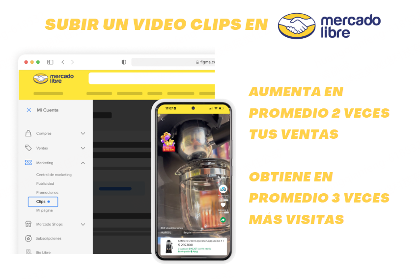 Videos Cortos de Clips en Mercado Libre