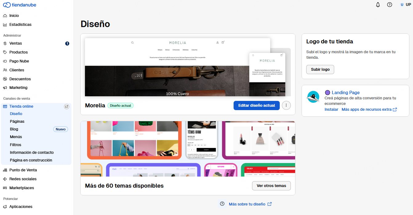 Elegir un diseño que se adapte a tu marca