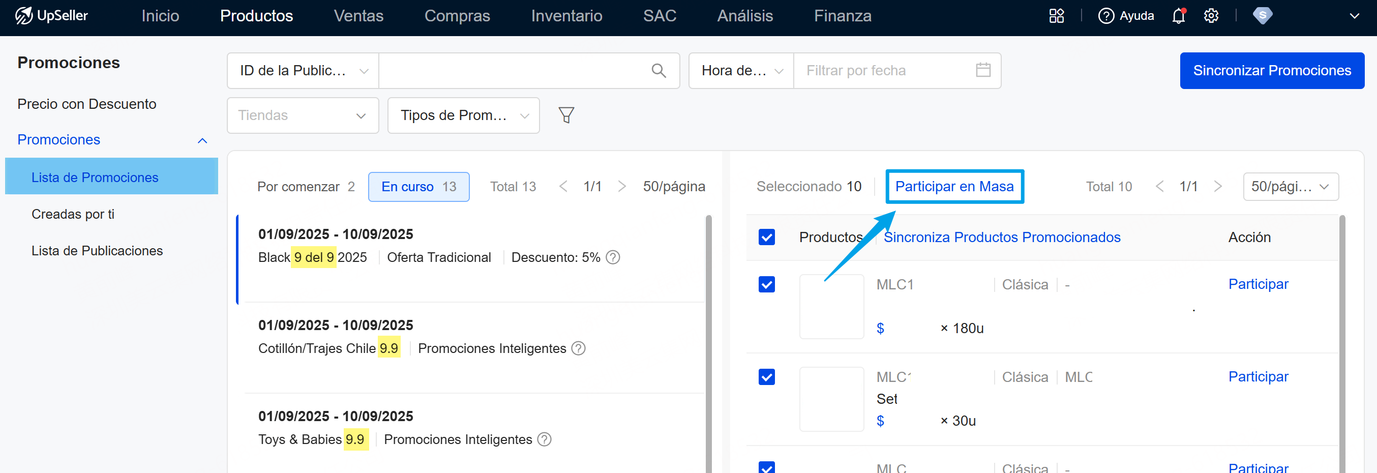 Participa en las promociones de Mercado Libre