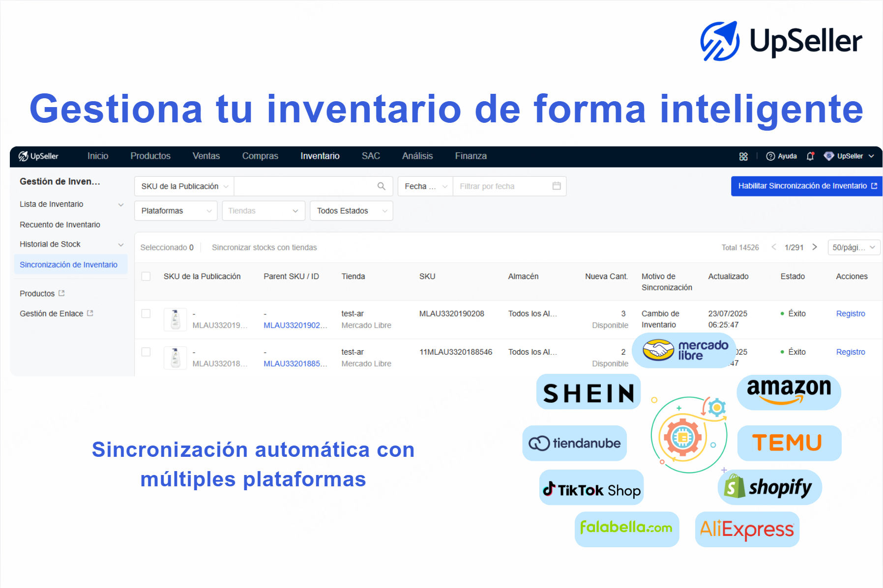 Gestiona tu inventario de forma inteligente