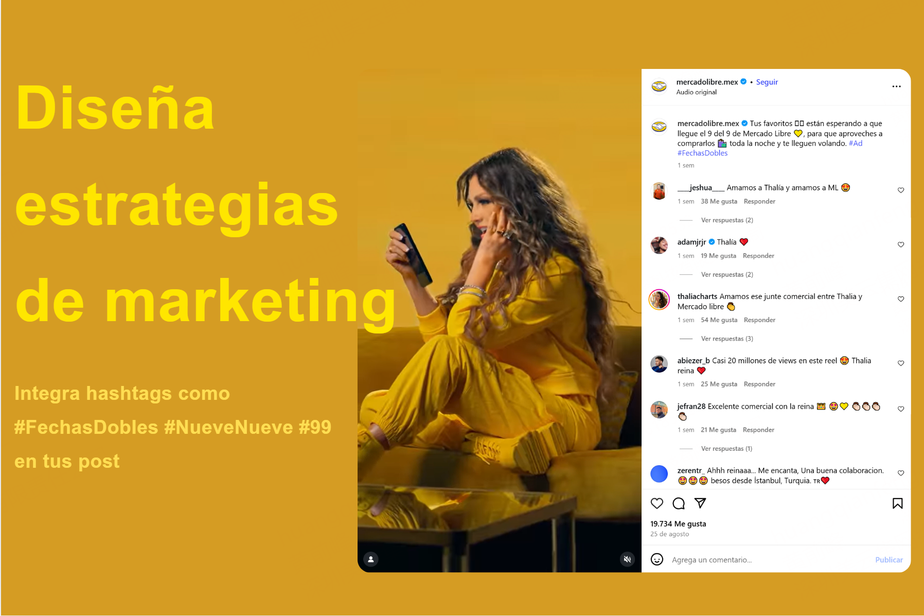 Diseña estrategias de marketing