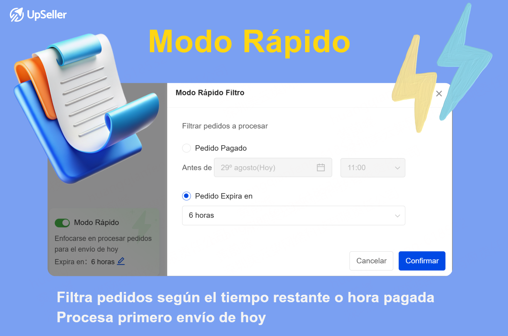 Gestiona pedido de Mercado Libre