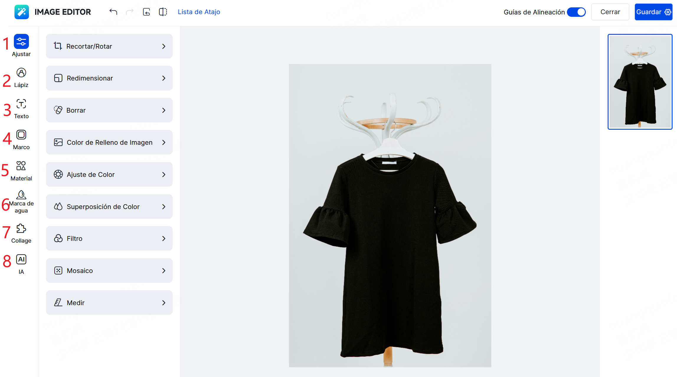 Editor de Imágenes con IA de UpSeller