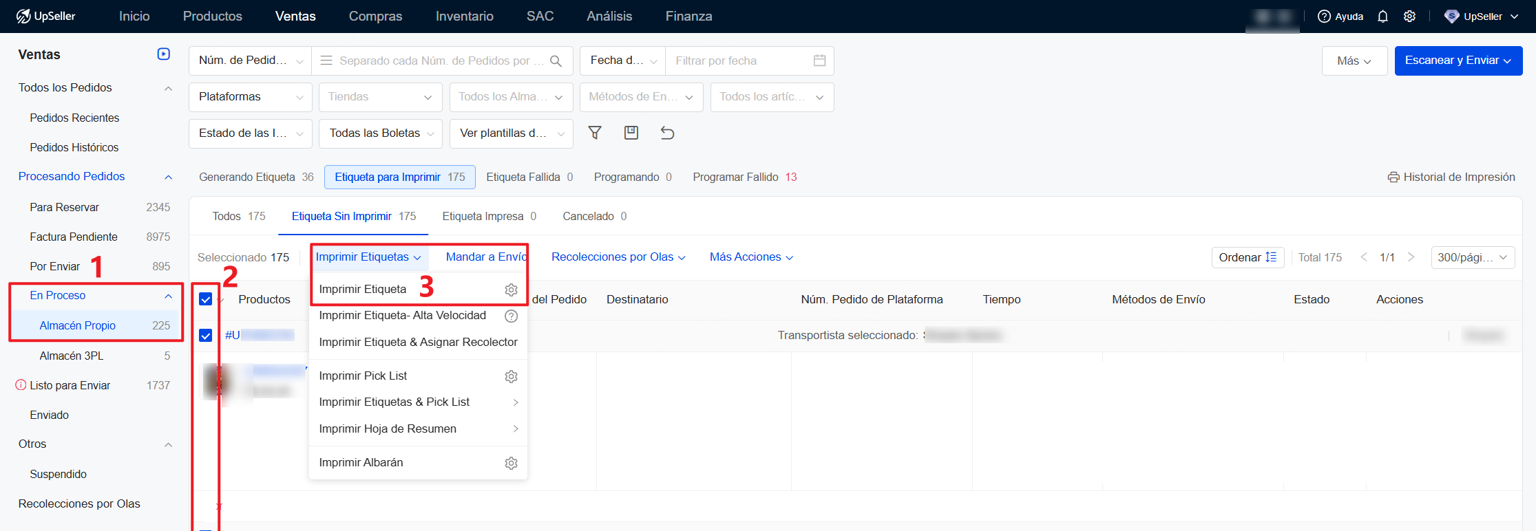 Sigue los pasos siguientes para imprimir en masa etiquetas