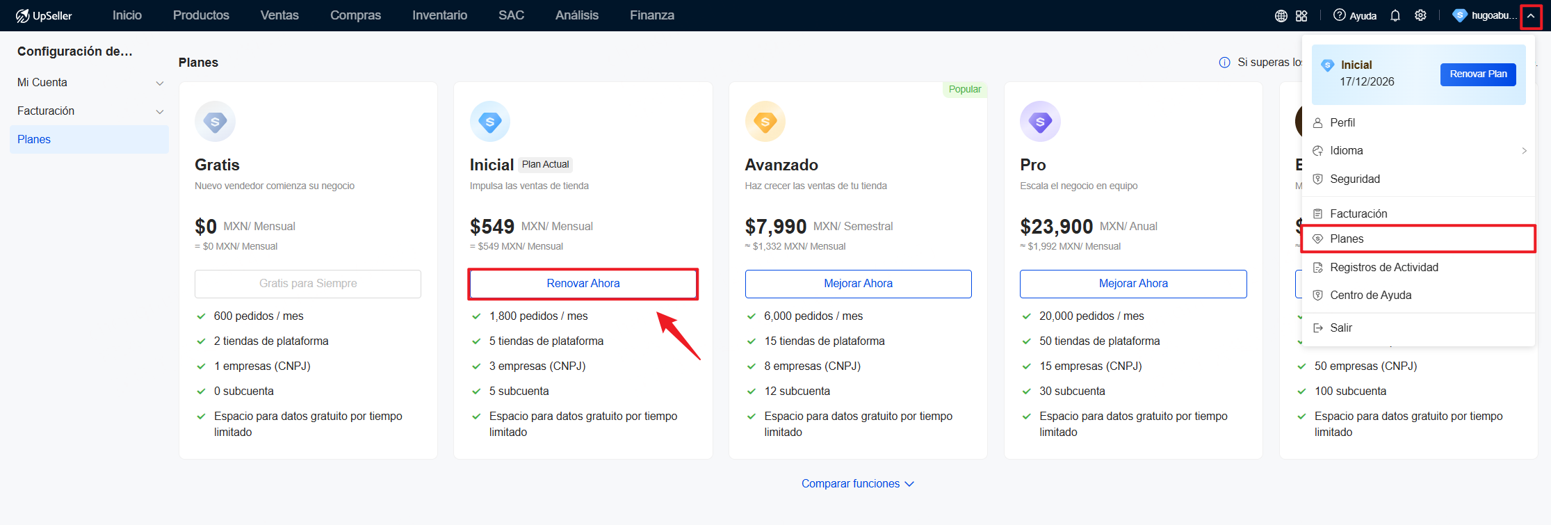 Cómo puedo renovar mi paquete VIP después de que caduque?