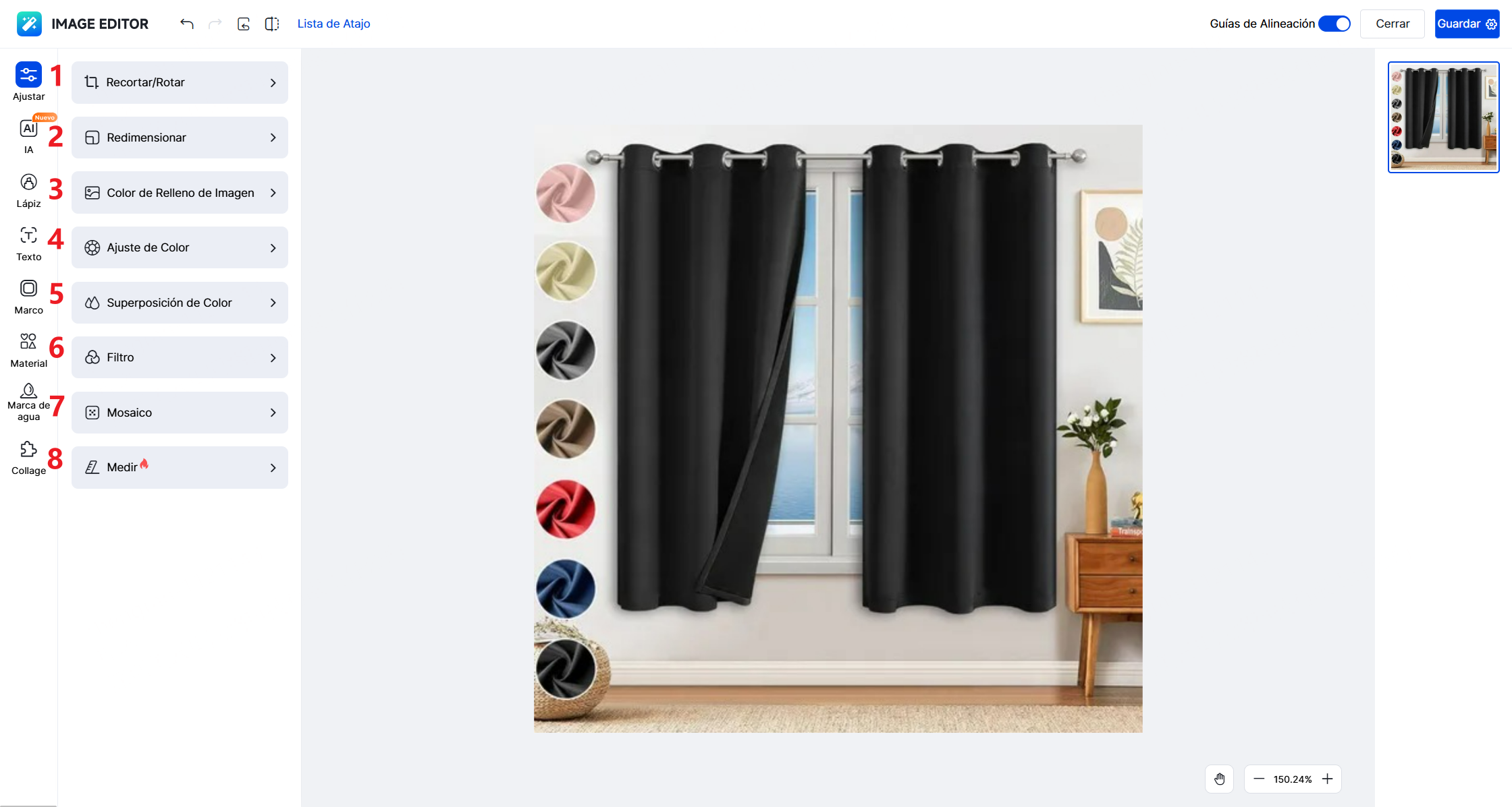 introduccion de Editor de Imágenes con IA