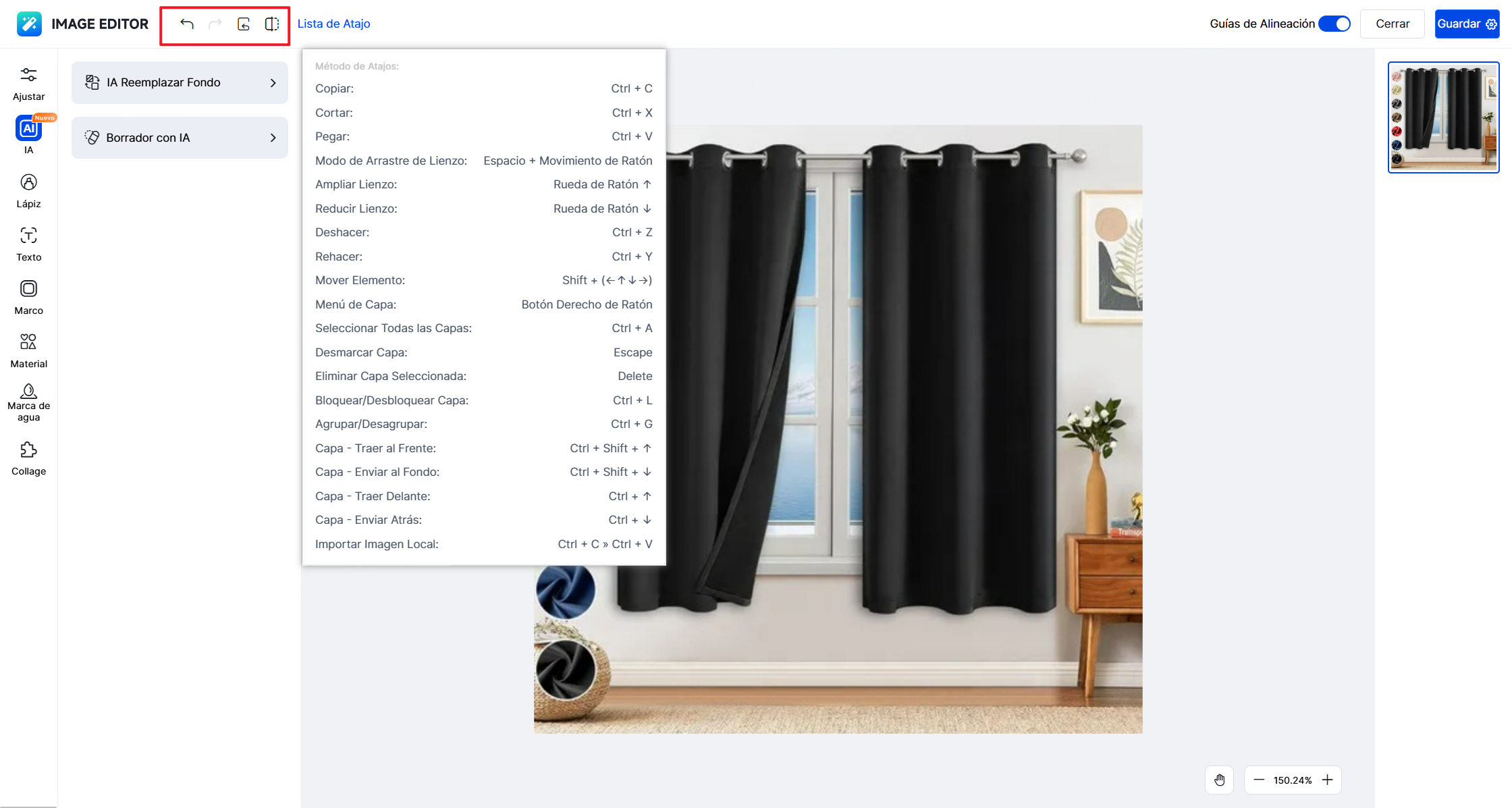 introduccion de Editor de Imágenes con IA