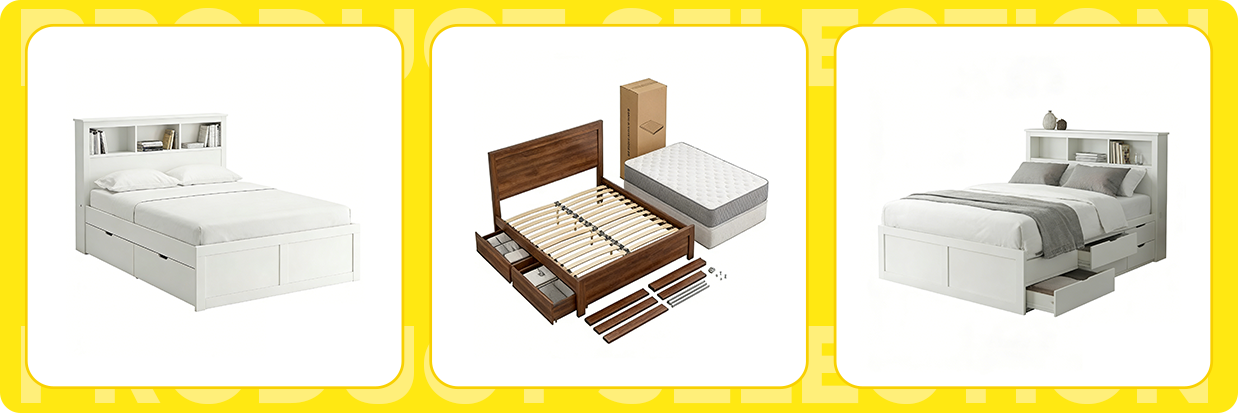Camas con almacenamiento
