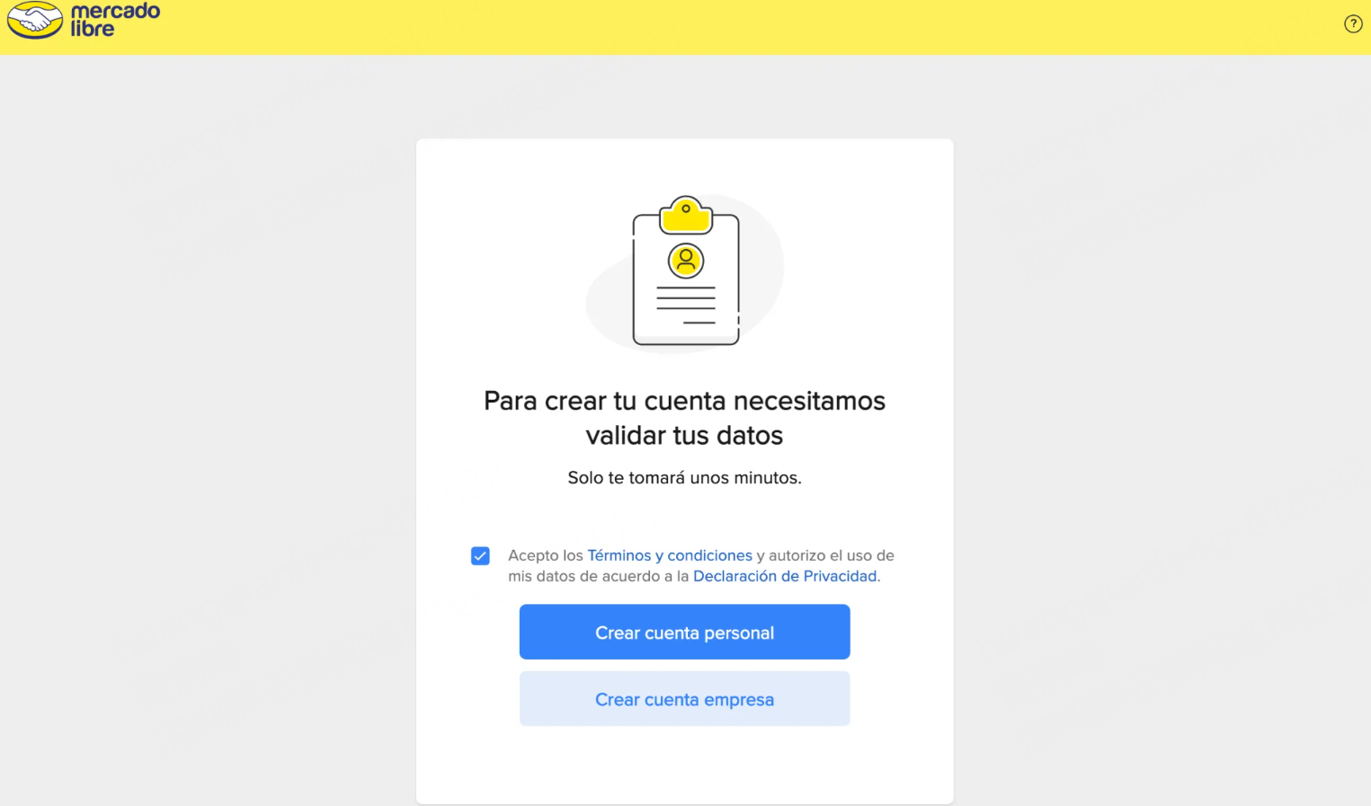 Cuenta de vendedor de Mercado Libre México