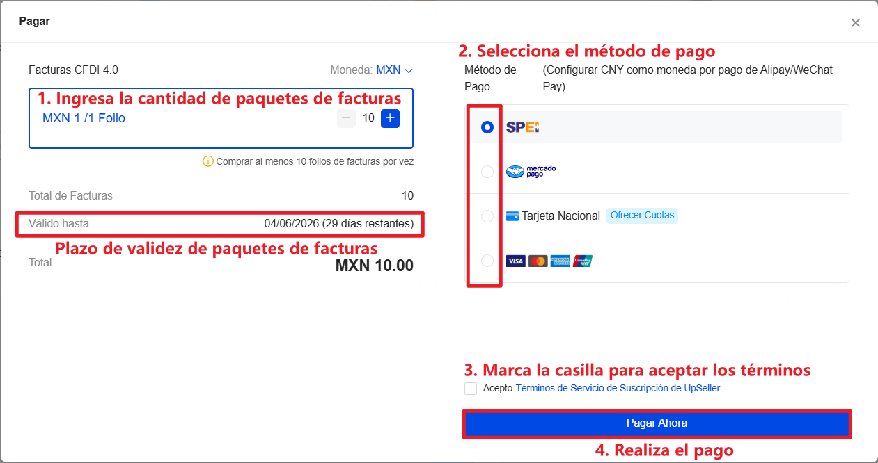 Cómo comprar un paquete de Facturas CFDI 4.0?