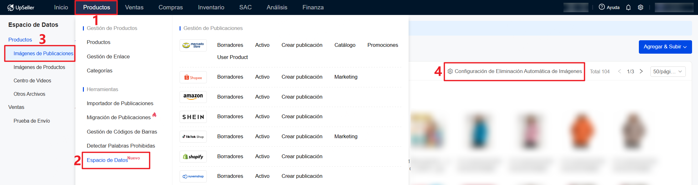 Entrada de Configuración de Eliminación Automática de Imágenes