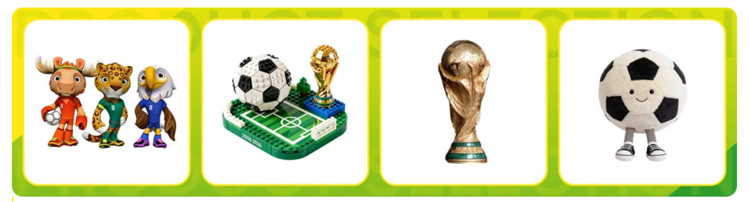Productos infantiles con temática futbolera en meli