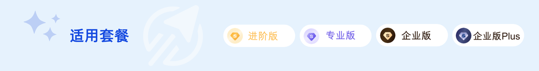适用套餐