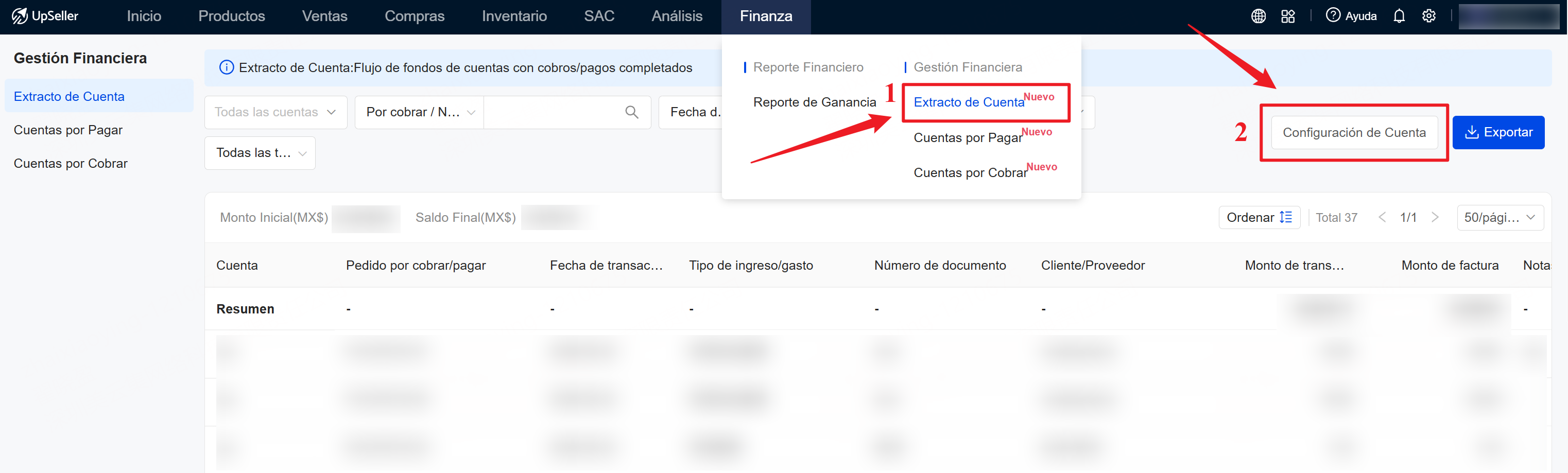 Cómo crear una cuenta financiera?