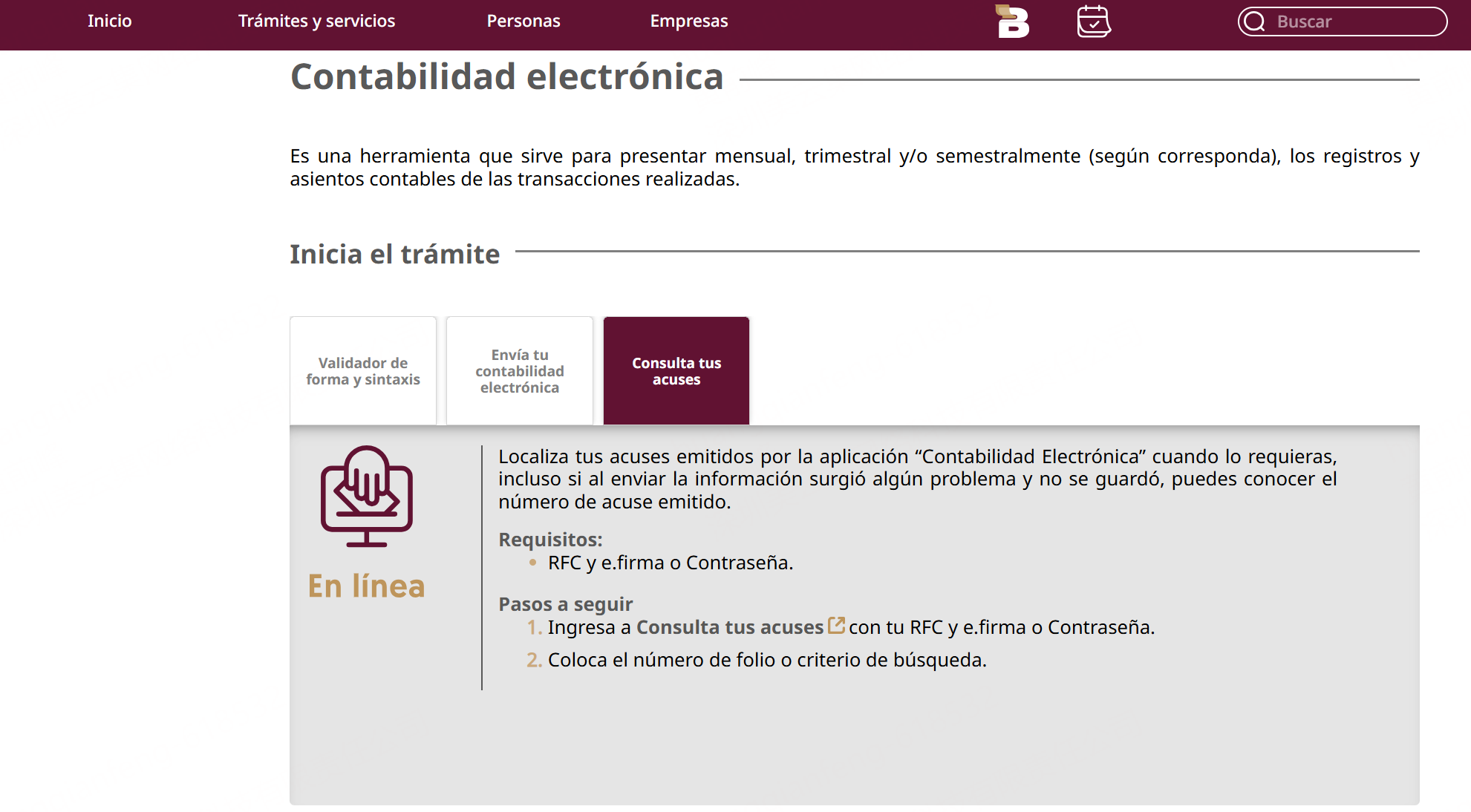 Ingresa al portal del SAT