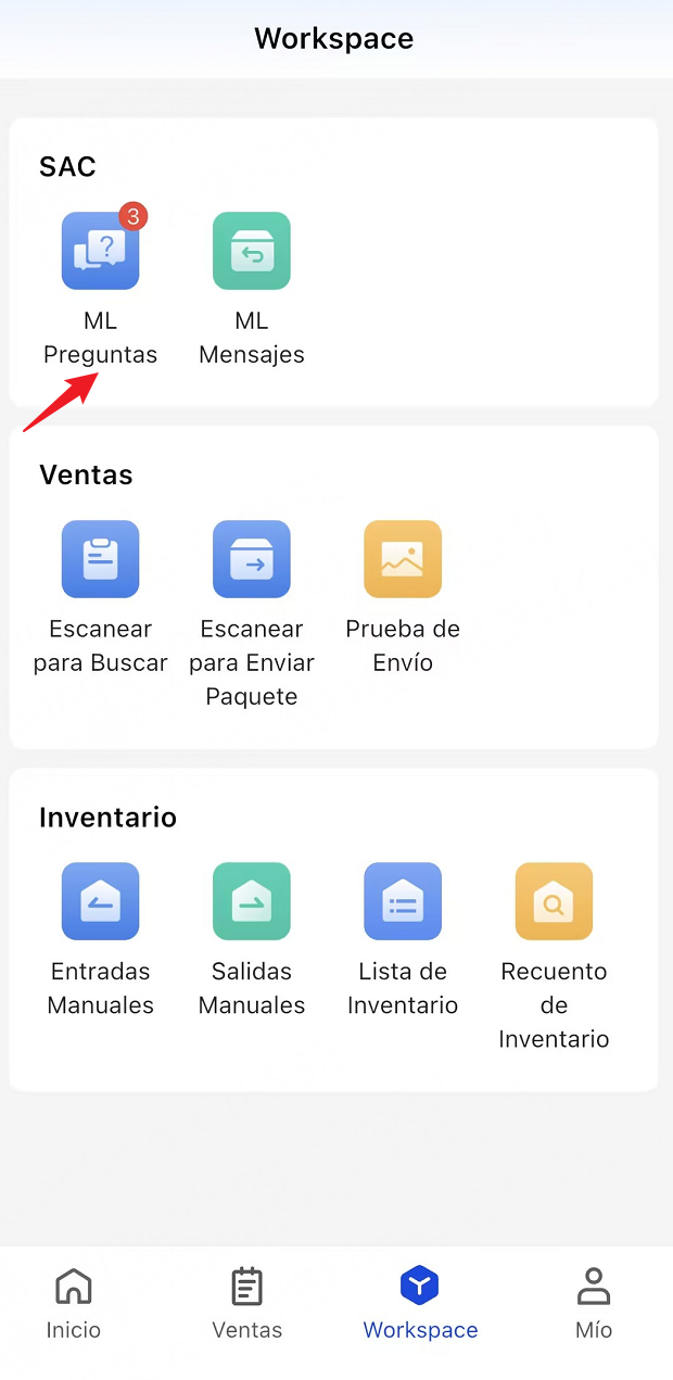 entrada de ML Preguntas