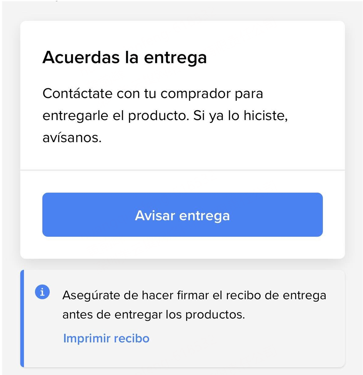 Cómo funciona una venta con acuerdo de entrega