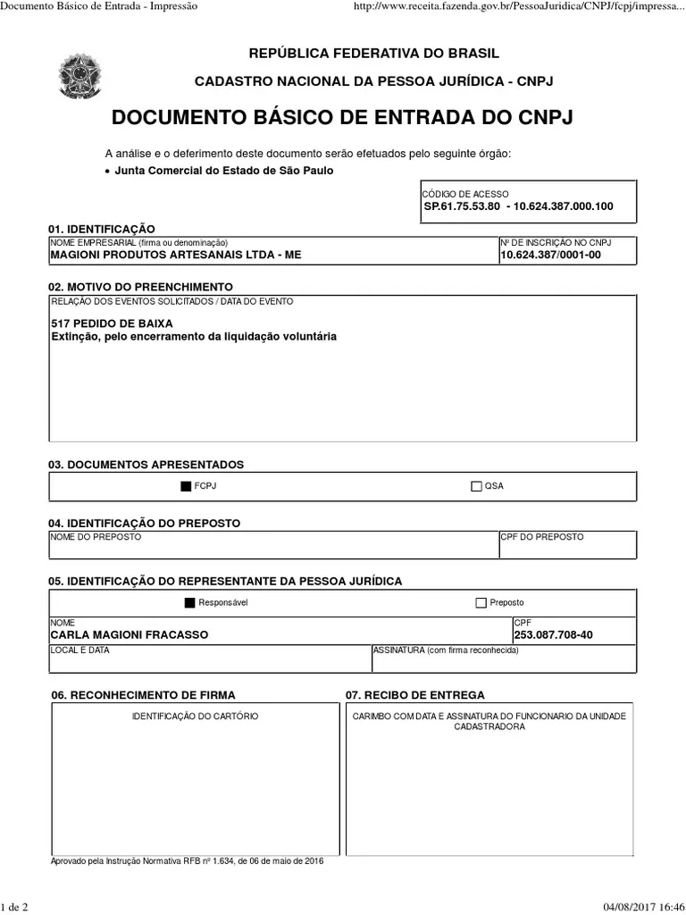 Receita Federal DBE