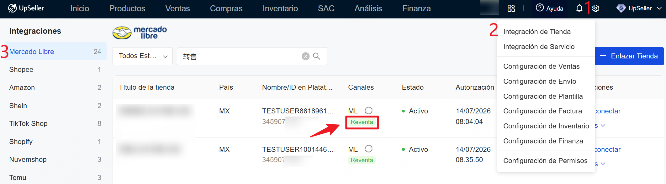 las tiendas de reventa activa mostrarán el icono Reventa