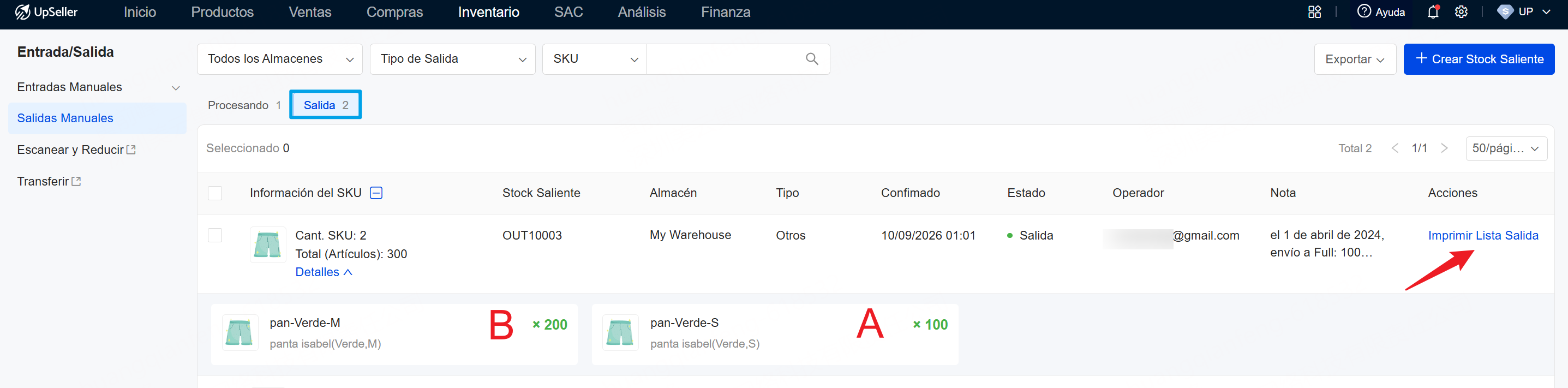 gestiona inventario a Full o a Amazon FBA