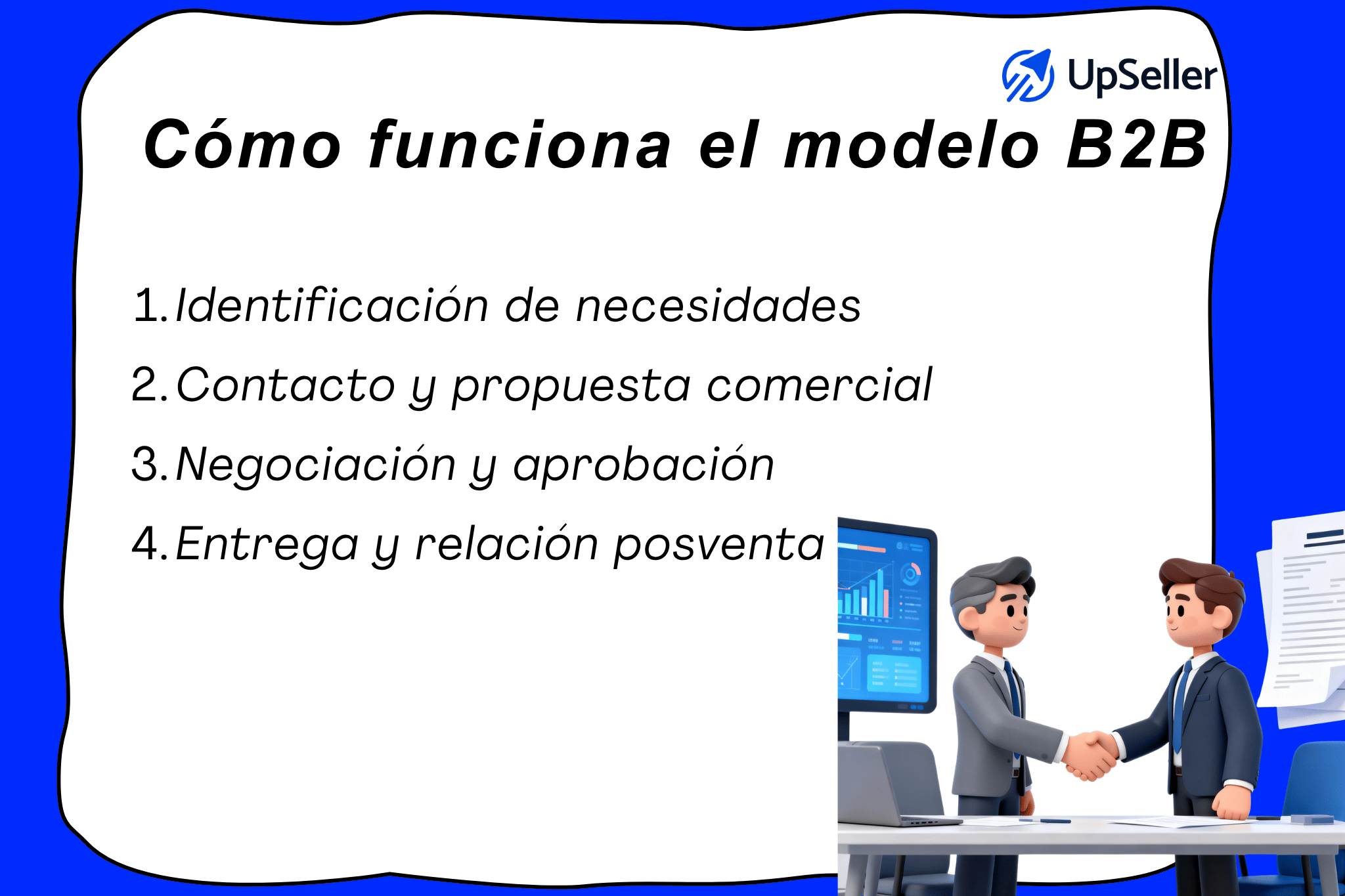 Cómo funciona el modelo B2B