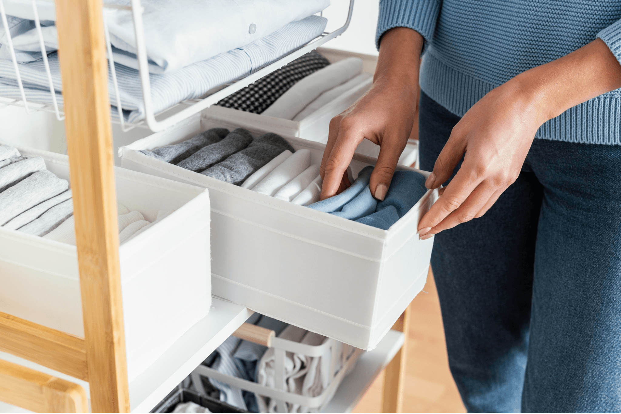 Organizadores modulares para espacios pequeños