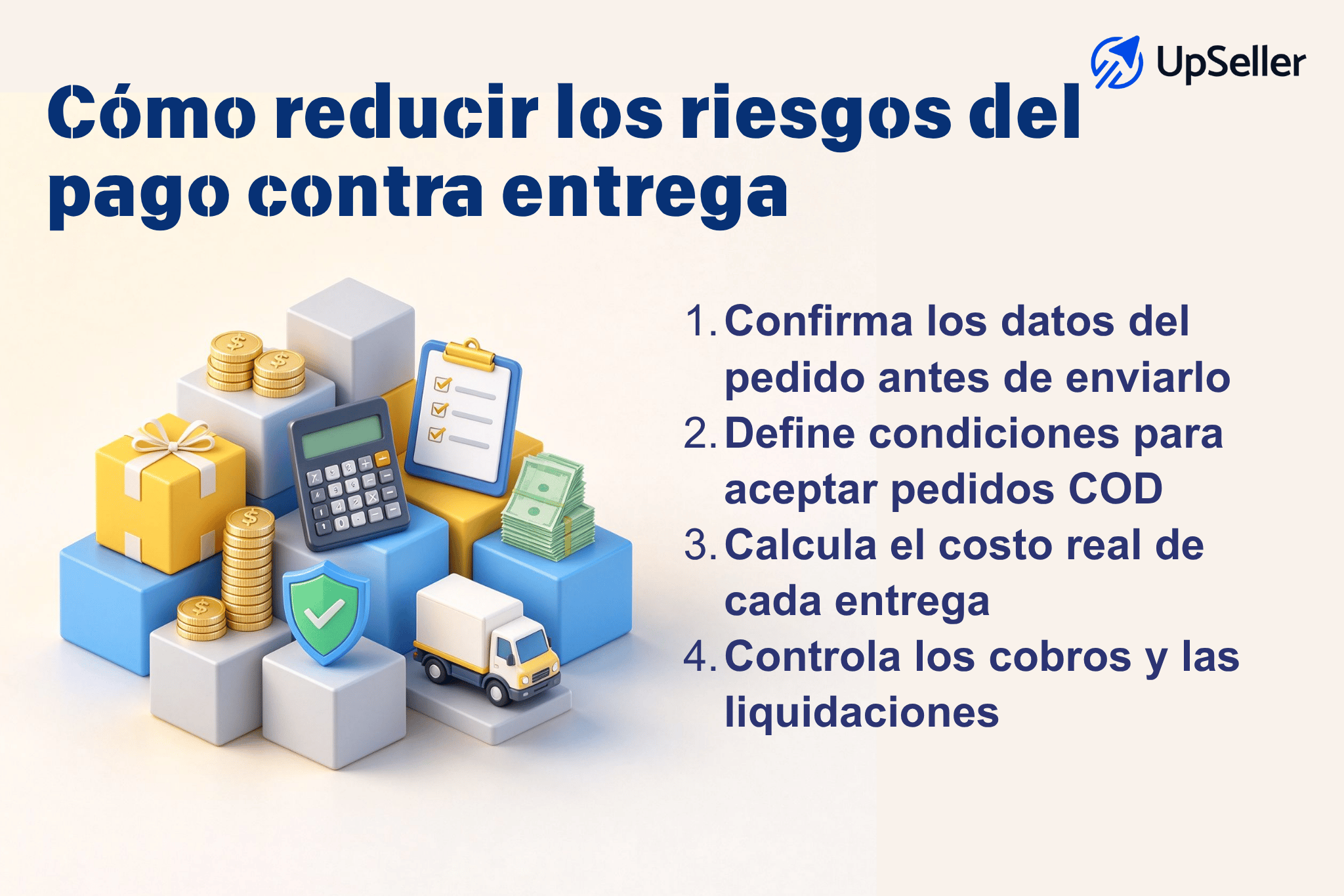 Cómo reducir los riesgos del pago contra entrega