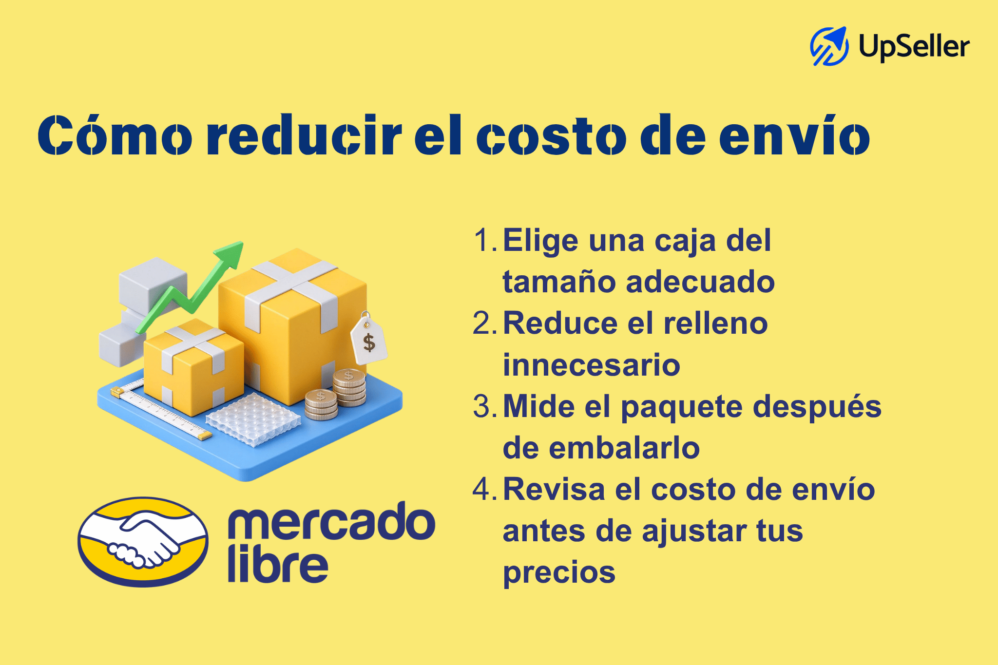 Cómo reducir el costo de envío